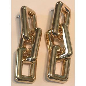 Gold Chainlink Earrings